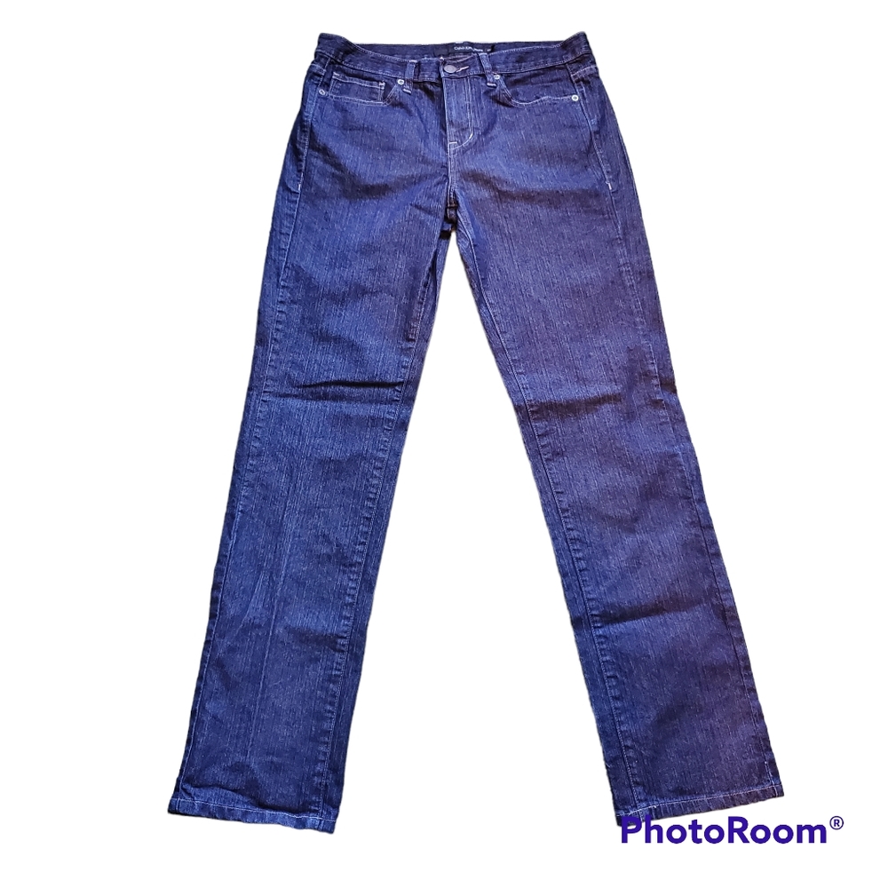 CALVIN KLEIN VINTAGE Y2K DENIM BLUE JEANS SIZE 29 EUC